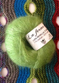 Angora yarn